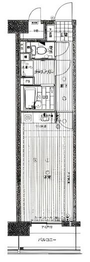 エスリード堂島の間取り画像