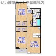 リブリ・八木の間取り画像