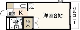パインハウスⅠの間取り画像
