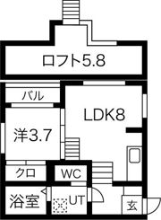 i-smart 1の間取り画像