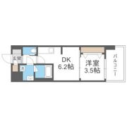 Alivis浪速東SoL TERRACEの間取り画像