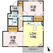 グランドソレーユⅡ A棟の間取り画像