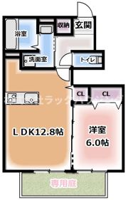 ボヌール・アクルの間取り画像