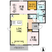 シオンの間取り画像