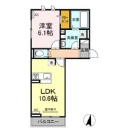 夢りんどうⅥの間取り画像