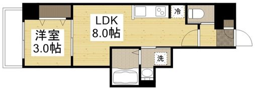 月光加賀の間取り画像