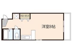 宇品神田ハイツの間取り画像