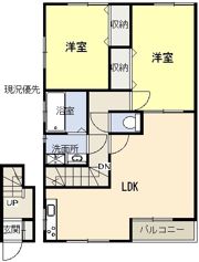 ボナール上乃木の間取り画像