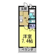 メルベーユHAJIの間取り画像