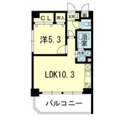 横川ビル杉水の間取り画像
