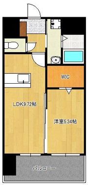 THE SQUARE Glory Residenceの間取り画像