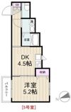 MELDIA東小金井の間取り画像