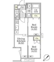 BRICK RESIDENCE 目黒本町の間取り画像