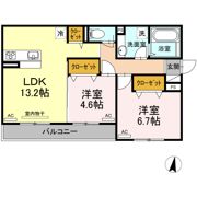 アンシャンテの間取り画像