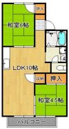 シャトーちぐさの間取り画像