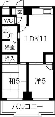 リアライズ新栄I(旧:シャトー村瀬南棟)の間取り画像