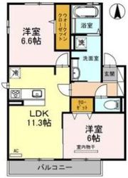 アムールY&NⅡの間取り画像