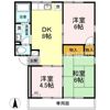 ファミール三好 B棟の間取り画像