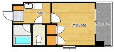 FKビルの間取り画像