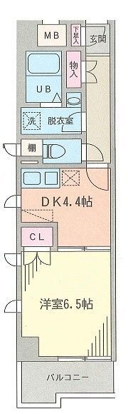 ロジェの間取り画像