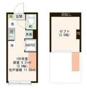 仮称）板橋区東新町2丁目アパートAの間取り画像