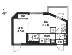 レピュア南大井レジデンスの間取り画像