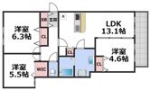 Reglia今里Northの間取り画像