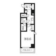 サンファーロ新都心の間取り画像