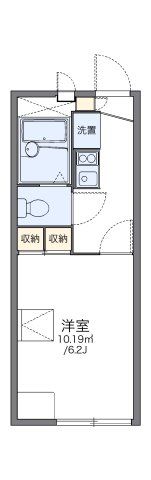レオパレスカメリア五番館の間取り画像