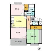 ピュアコート (2)弐番館の間取り画像