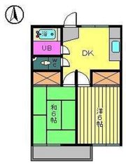 第31杉フラットの間取り画像