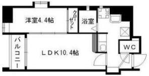 AXiS南千反畑の間取り画像