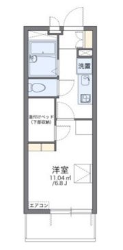 レオパレスダイチAの間取り画像