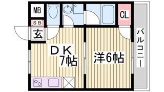 ユニバーサルビルの間取り画像