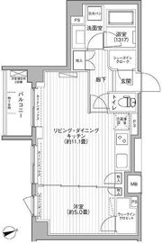 プラネソシエ大森山王の間取り画像