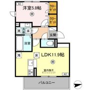 ピースフルの間取り画像