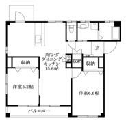 フォブールゆるぎの間取り画像