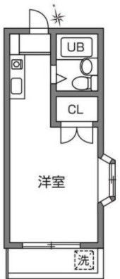 国領アパートメントの間取り画像