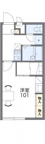 レオパレスアールの間取り画像