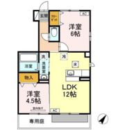ファミリーヒルズ C棟の間取り画像