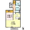 セジュールちさとⅡの間取り画像