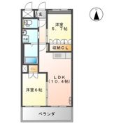 ベルグラースの間取り画像