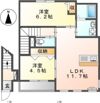 フルールの間取り画像