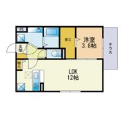 OMK東大利の間取り画像