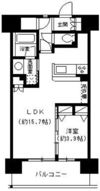 パークキューブ東品川の間取り画像