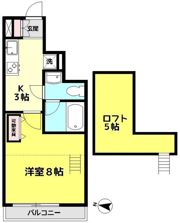 ピアセンテ和光Ⅲの間取り画像