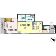 Colermo舟入南の間取り画像