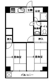 ISKマンションの間取り画像