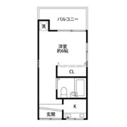 クレスト下新庄駅前の間取り画像
