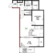 EIJU加島B(南側)の間取り画像